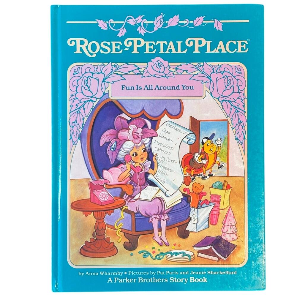 VTG 1984 1st Ed., Rose Petal Place, Fun is All Around You Book, A. Wharmby, HC